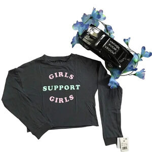 Harper & Elliott NWT Long Sleeves Crop Top Girls M (10)